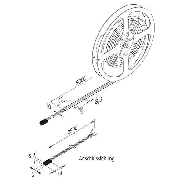  Hera Hera Led Strip Dynamic-tape S Ip54 2,700-5,000k 500cm 