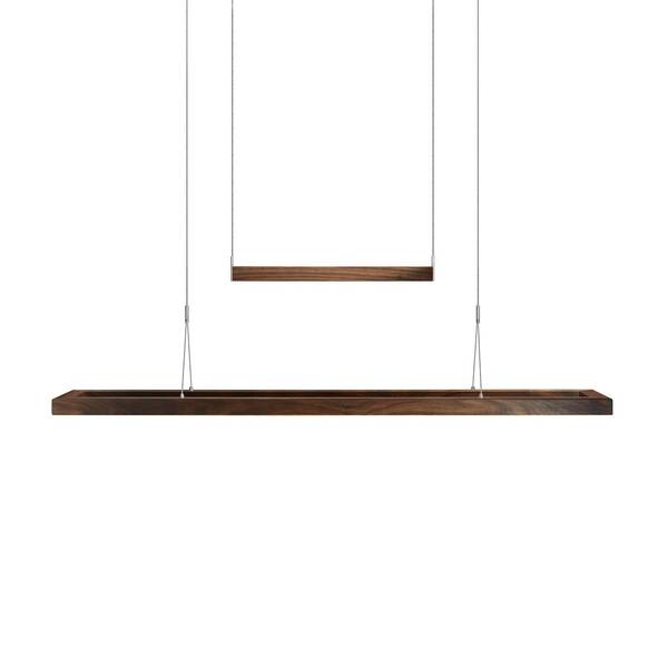  Herzblut Herzblut Amalia Led Pendant Light, Oiled Walnut 
