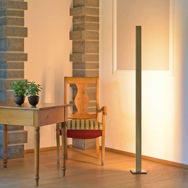  Herzblut Herzblut Leonora Led Floor Lamp 161 cm Oiled Oak 