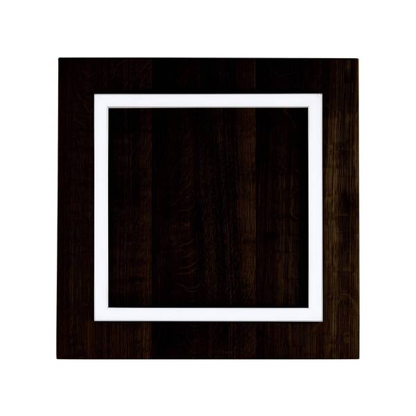  Herzblut Herzblut Mia Led Ceiling Light Charcoal Knotty Oak 