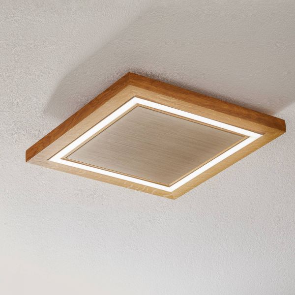  Herzblut Herzblut Otto O Ceiling Lamp Square Oiled Oak 