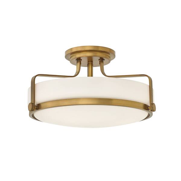  Hinkley Hinkley Harper Semi-flush Ceiling Lamp ø 45.6cm, Old Brass 