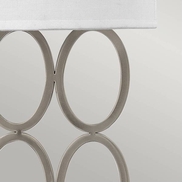  Hinkley Hinkley Jules Wall Light With A Fabric Lampshade 