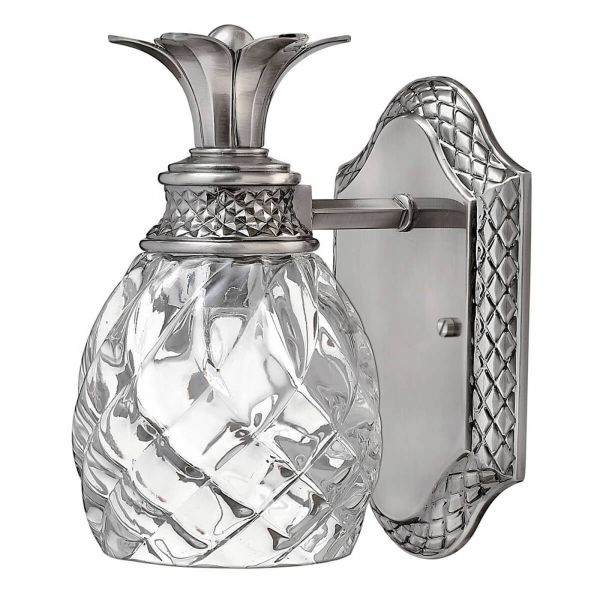  Hinkley Hinkley Plantation Led Wall Light, Antique Nickel 