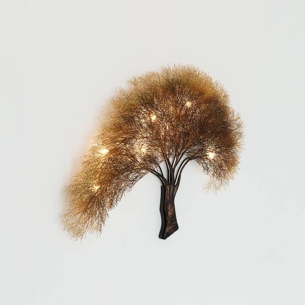  Holländer Holländer Acacia Wall Light In Tree Design, Dimmable 