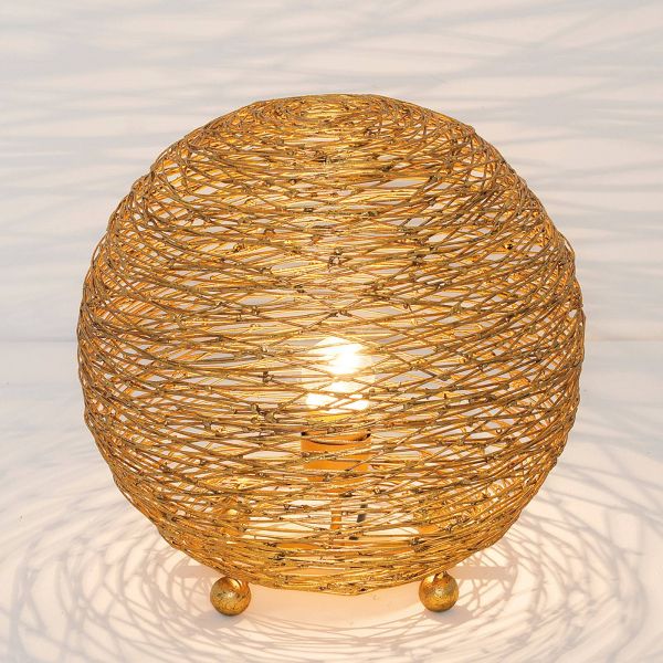  Holländer Holländer Campano Table Lamp, Gold, 30 Cm 