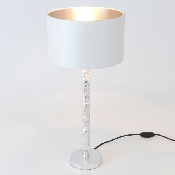  Holländer Holländer Cancelliere Rotonda Table Lamp White/silver 57 Cm 