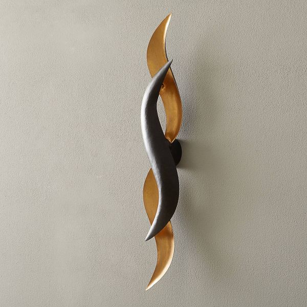  Holländer Holländer Glossy Gold Led Wall Light Corallo 