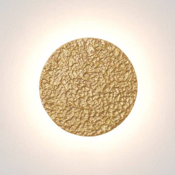  Holländer Holländer Led Wall Light Meteor, Gold-coloured, ø 27 Cm, Iron 