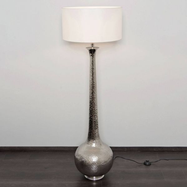  Holländer Holländer Maestro Floor Lamp, White/silver 