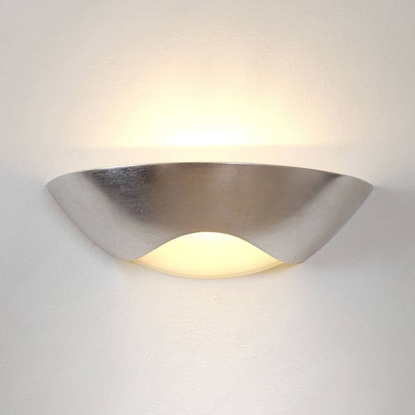 Holländer Holländer Noble Wall Lamp Matteo Curve, Silver 