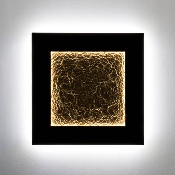  Holländer Holländer Plenilunio Eclipse Led Wall Lamp, Brown/gold-coloured, 80 Cm 