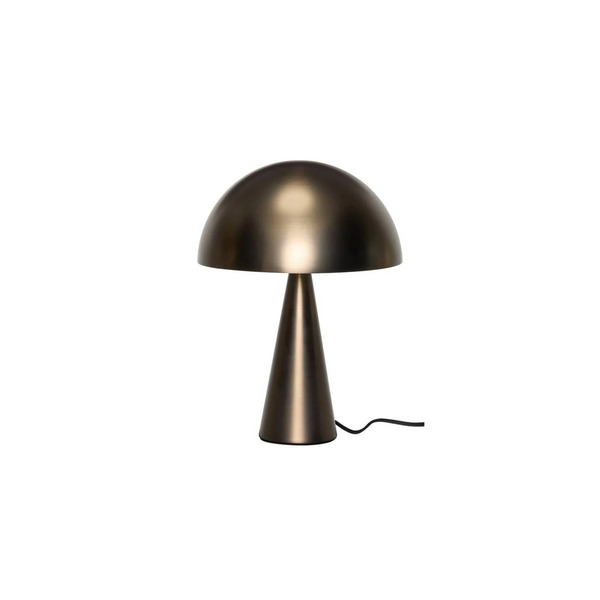  Hübsch Hübsch Mush Mini Table Lamp, Burnished Brass, Height 34 Cm 