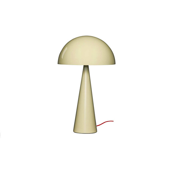  Hübsch Hübsch Mush Table Lamp, Sand, Metal, Height 50 Cm 