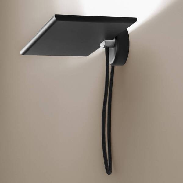 Icone Icone Giuup Led Wall Uplighter Decentralised 20w, Black 