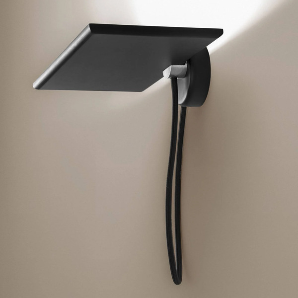  Icone Icone Giuup Led Wall Uplighter Decentralised 40w, Black 
