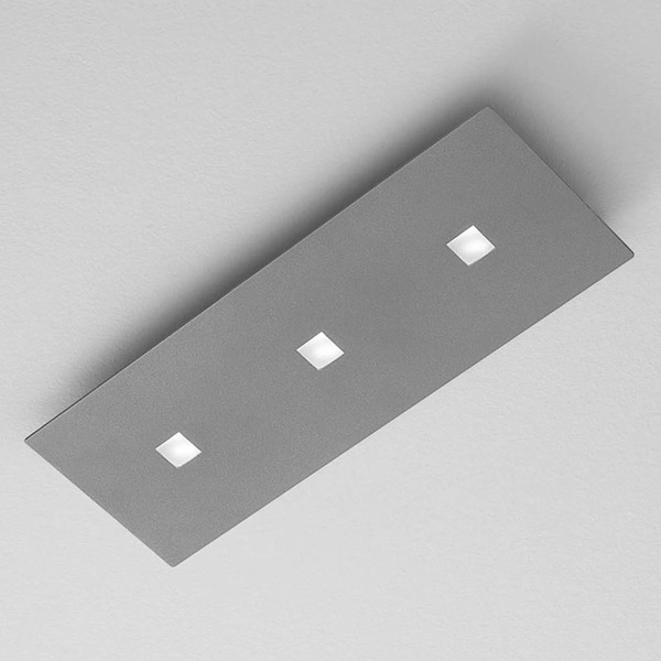  Icone Icone Isi - Led Ceiling Light In Subtle Grey 
