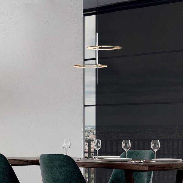  Icone Icone Led Pendant Light Hula Hoop S2 - 2 Discs 