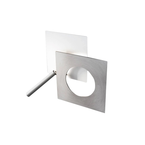  Icone Icone Led Wall Light Petra 21.l, White, Aluminium 