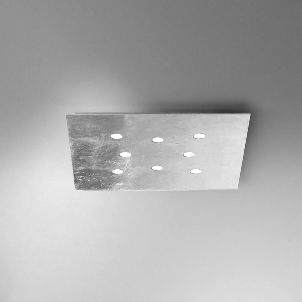  Icone Icone Slim - Flat Led Ceiling Light 8-bulb White 