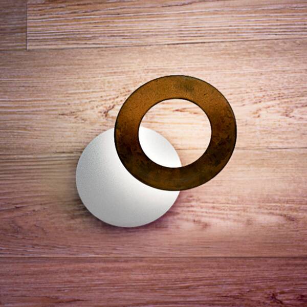  Icone Icone Vera Wall Lamp 927 Triac ø26cm White/rust 