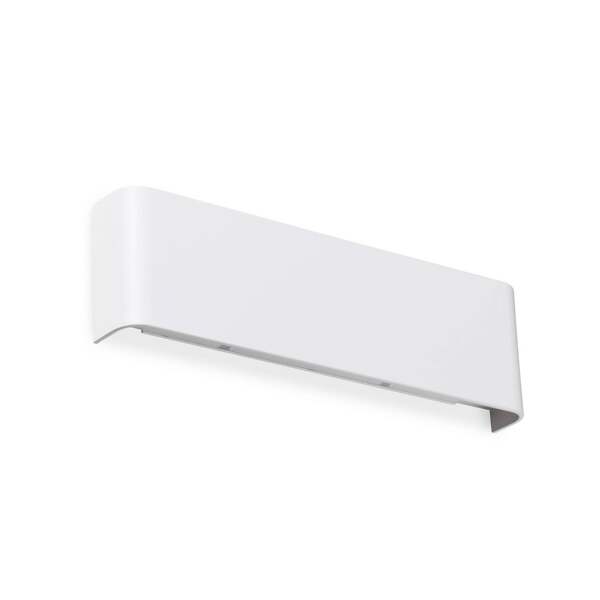  Ideal Lux Ideal Lux Delta Led Wall Light, White, Width 30 Cm, 3,000 K 