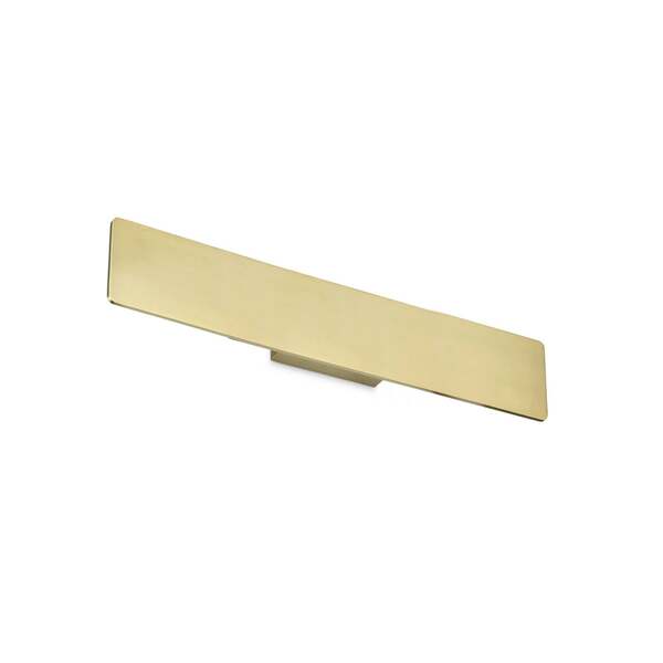  Ideal Lux Ideal Lux Led Wall Lamp Zig Zap, Width 53 Cm, Brass-coloured 