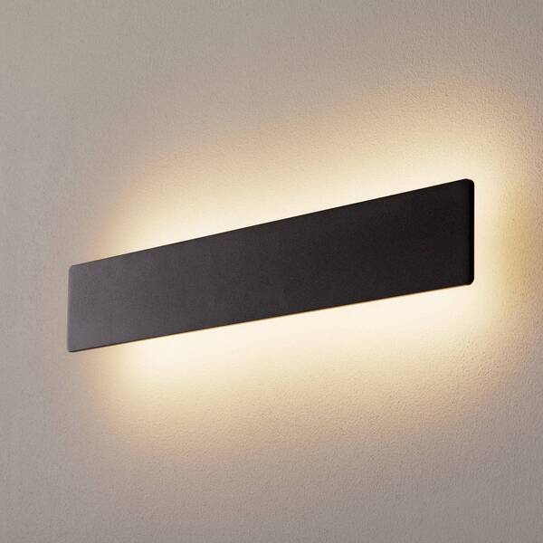  Ideal Lux Ideal Lux Zig Zag Led Wall Light, Black, Width 53 cm 