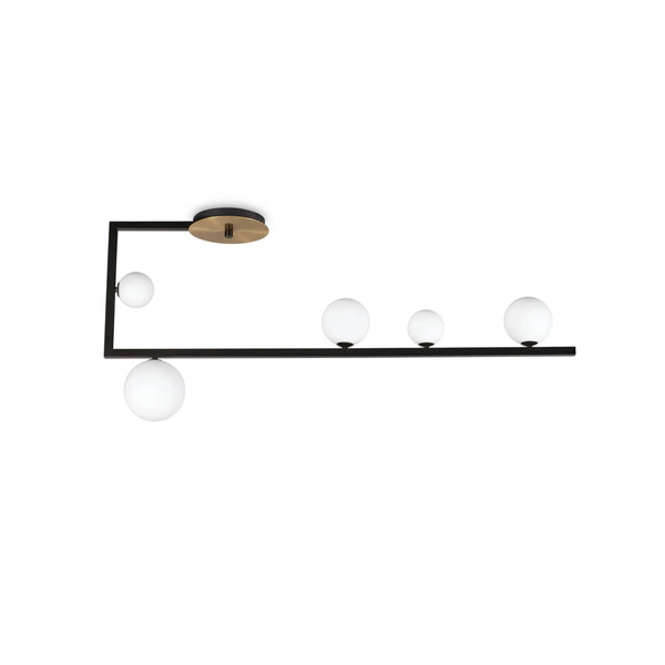  Ideallux Ideallux Ideal Lux Birds Led Ceiling Light, 5-bulb 