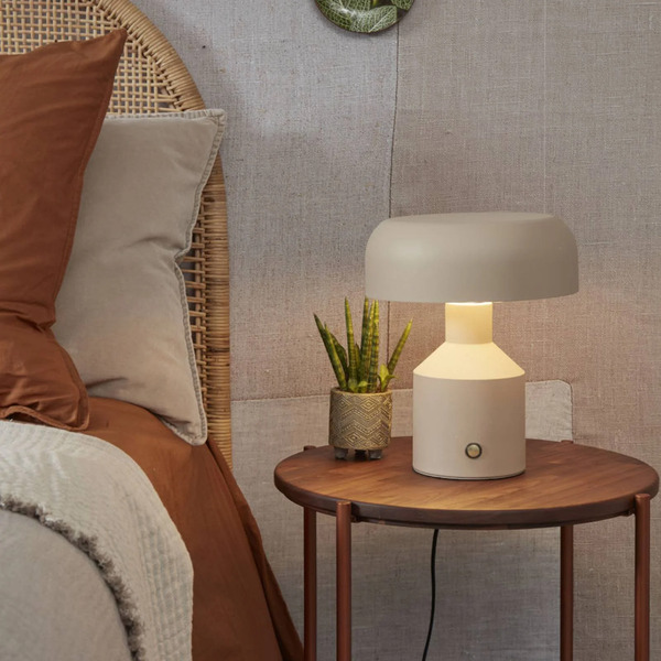  It´s About Romi It´s About Romi It's About Romi Porto Table Lamp, 30 Cm, Sand-coloured, Metal 