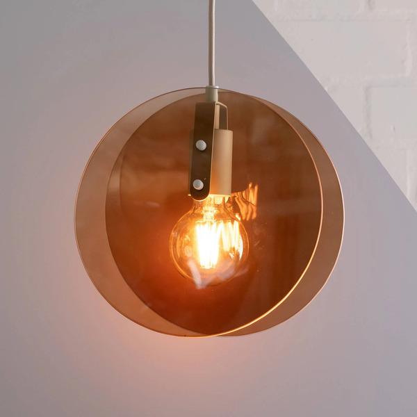  It´s About Romi It´s About Romi It's About Romi Toledo Hanging Light, Amber Colour, ø 25 Cm 