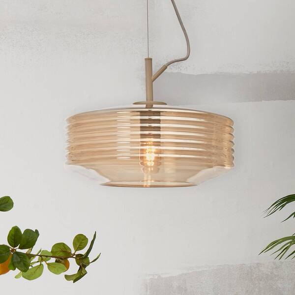  It's About Romi It's About Romi Verona Hanging Light, Amber, Glass, E27 