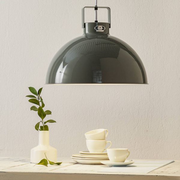  Jieldé Jieldé Dante D450 Hanging Light, Grey, ø 45 Cm 