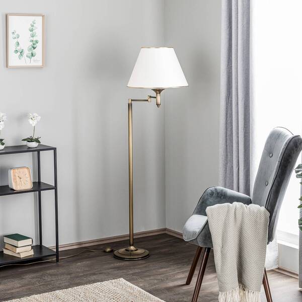  Jupiter Jupiter Birmingham Floor Lamp, Patinated With Joint 