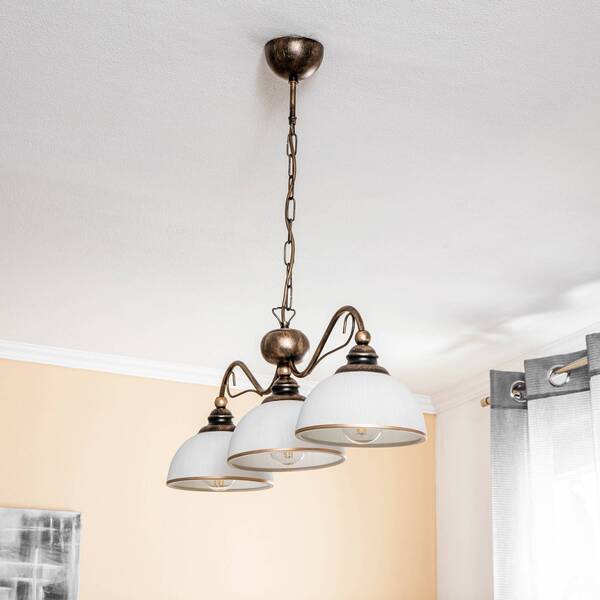  Jupiter Jupiter Casale Linear Pendant Light, 3-bulb, Length 74 Cm 