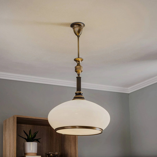  Jupiter Jupiter Petro Pendant Light With Glass Shade, 1-bulb 