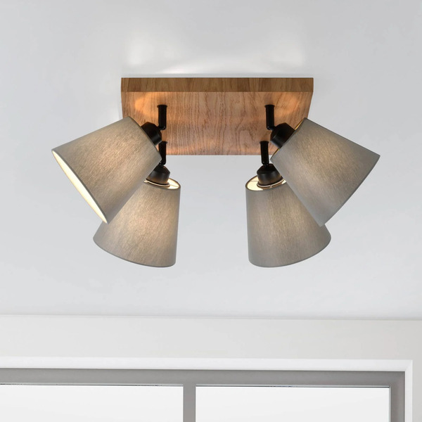  Just Light. Gmbh Just Light. Gmbh Green Michel Downlight, 4-bulb 