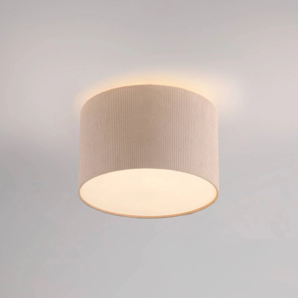  Just Light. Gmbh Just Light. Gmbh Just Light. Green Duro Ceiling Light, Textile, Beige 