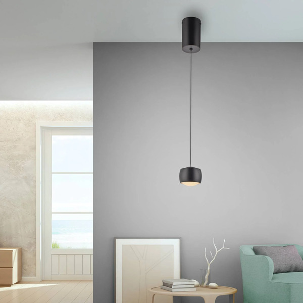  Just Light. Gmbh Just Light. Gmbh Just Light. Led Pendant Light Ballini, Black, Switchmo 