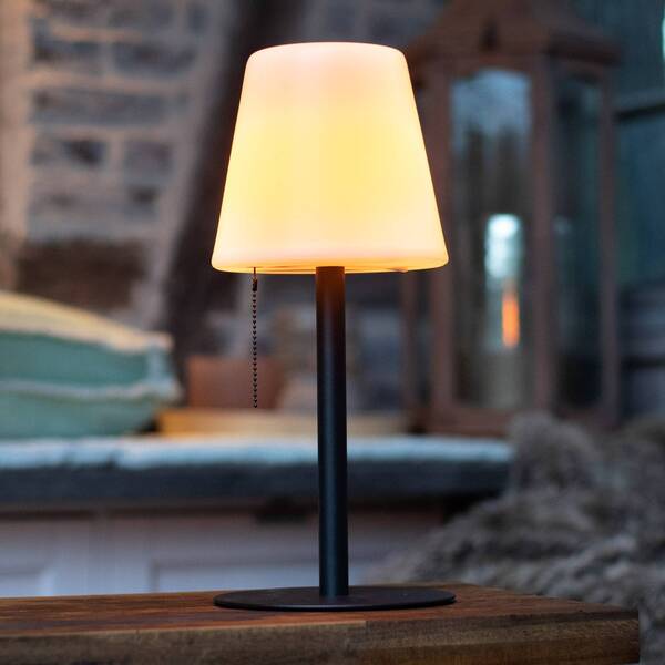  Just Light. Gmbh Just Light. Gmbh Keno Led Table Lamp, Ground Spike, Pull Switch 