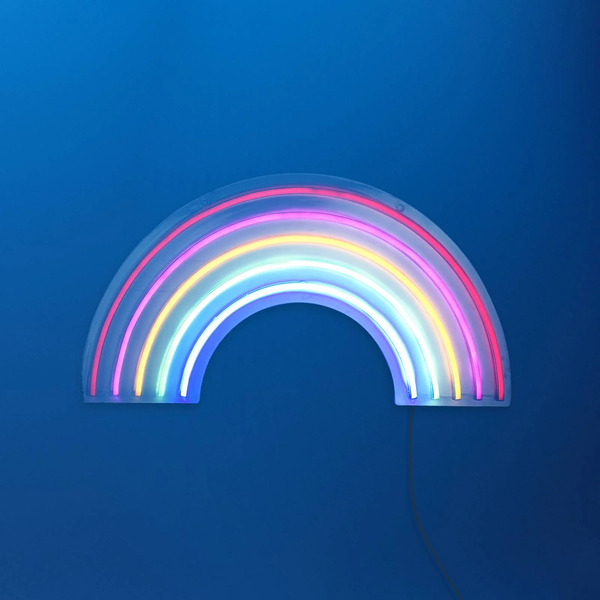  Just Light. Gmbh Just Light. Gmbh Neon Rainbow Led Wall Light, Usb 