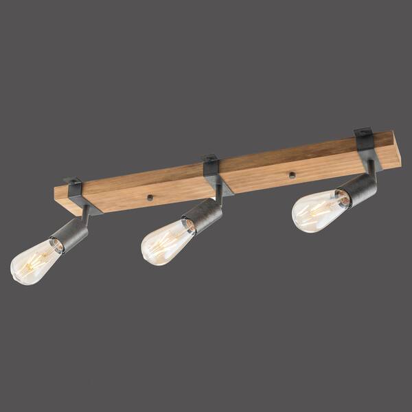  Just Light. Gmbh Just Light. Gmbh Slat Ceiling Light, Pivotable, Three-bulb 