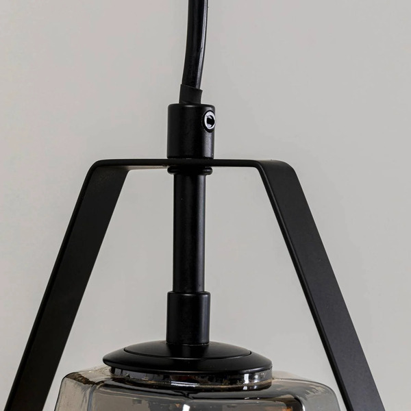  Kare Kare Diamond Fever Pendant Light, Black, 1-bulb 