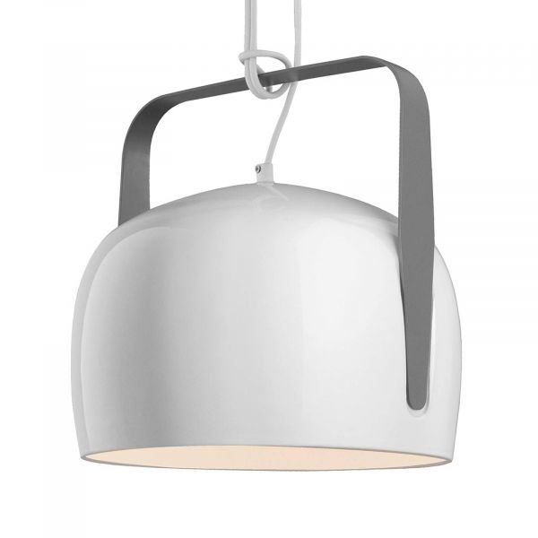  Karman Karman Bag - White Hanging Light 32 Cm, Smooth 
