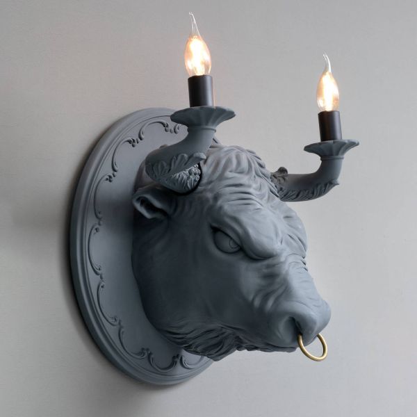  Karman Karman Corrado Wall Light, Grey 