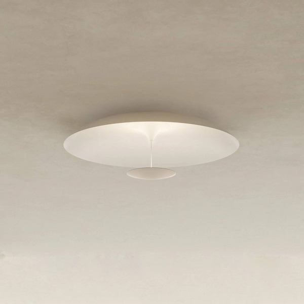  Karman Karman Led Ceiling Light Blanco, ø 60 Cm, White, Metal 