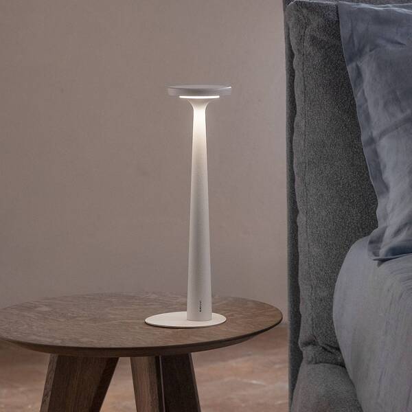  Karman Karman Led Table Lamp Papiria, Matt White, Cct 