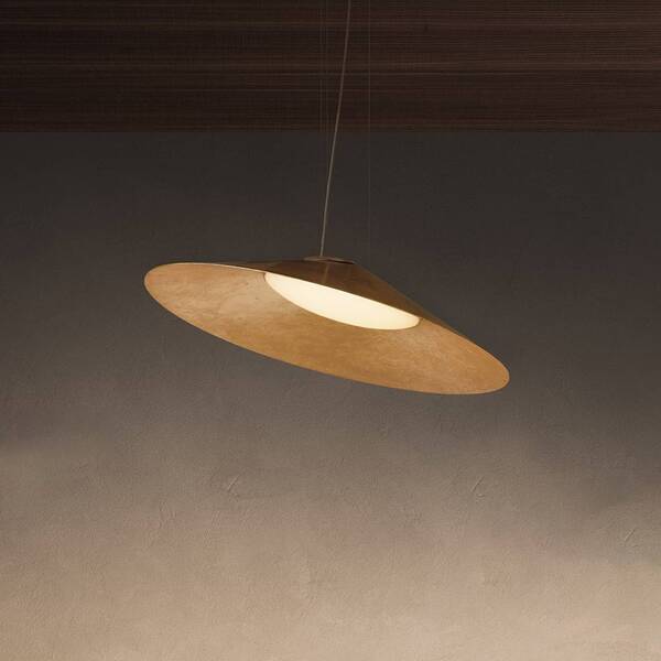  Kdln Kdln Kate Led Hanging Light, Gold-foiled, 2,700 K, ø 90 Cm 