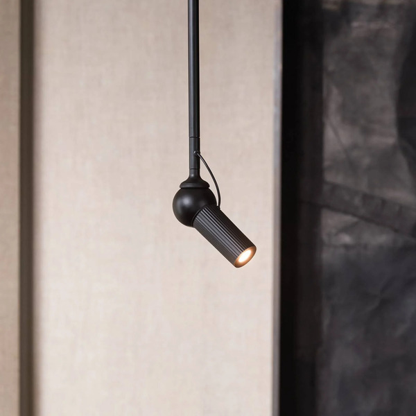  Kdln Kdln Led Ceiling Light Bird, Black, ø 11 Cm, Metal 