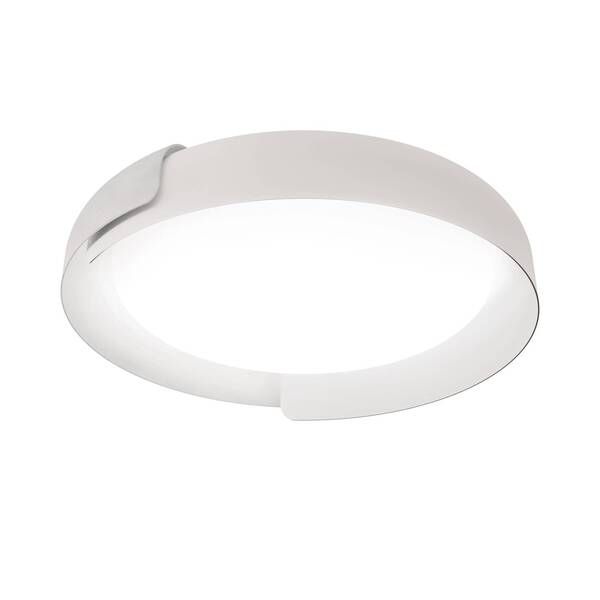  Kdln Kdln Led Ceiling Light Dala, White/white, ø 58 Cm, Dimmable 